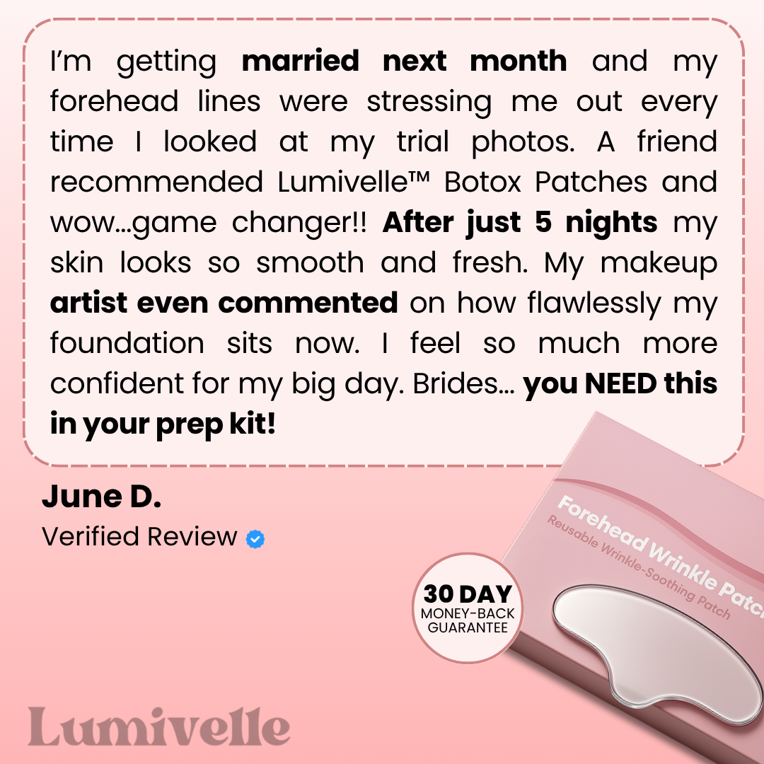 Lumivelle™ - The #1 Botox Patches for Forehead & Frown Lines