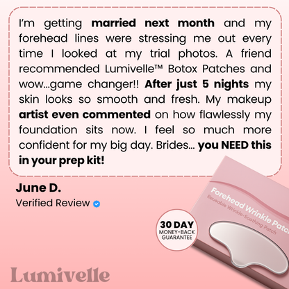 Lumivelle™ - The #1 Botox Patches for Forehead & Frown Lines